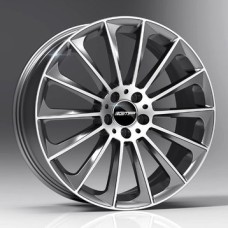 STELLAR 18x9.0 5x112 ET35/ET50 GUNMETAL POLISHED